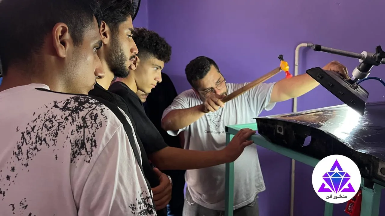 آموزش صافکاری PDR و سنتی