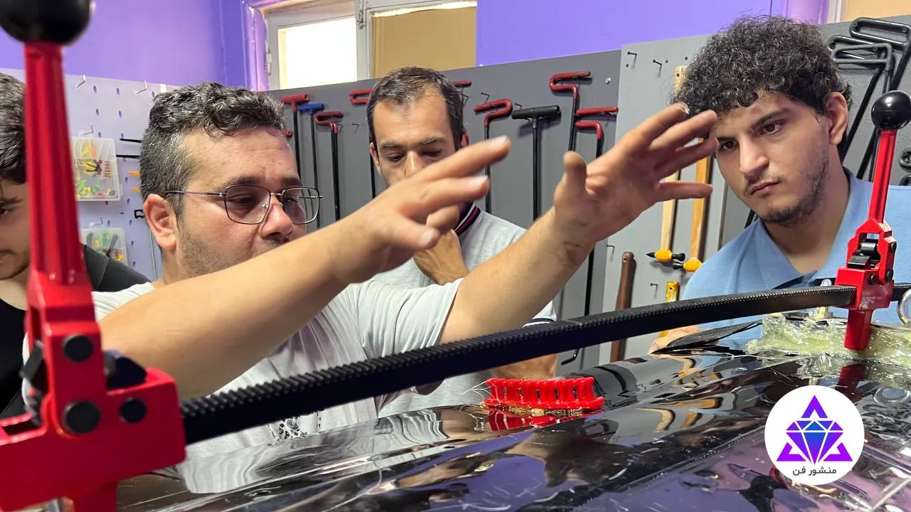 آموزش صافکاری PDR و سنتی